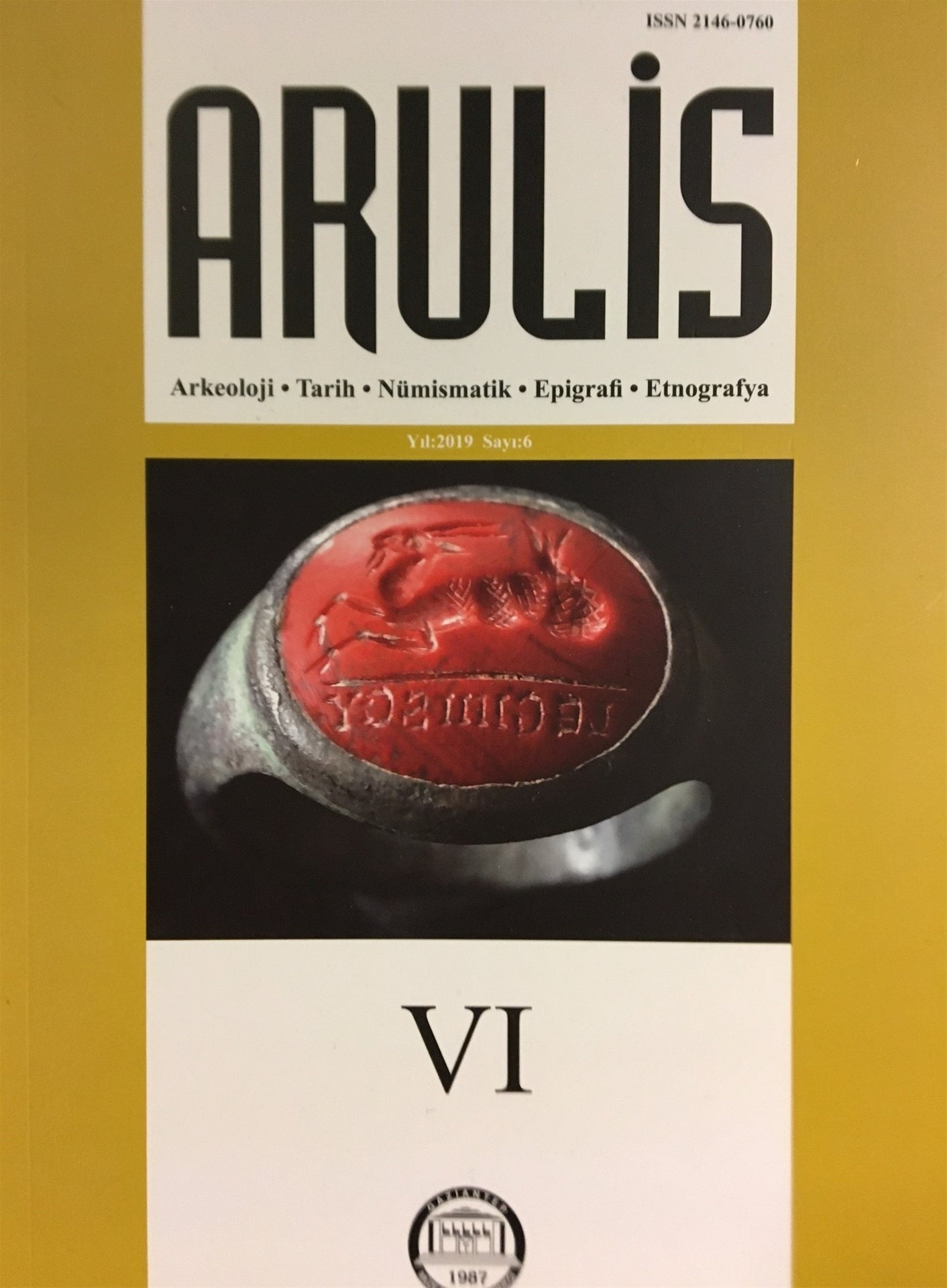 Arulis Yıl 2019 Sayı 6