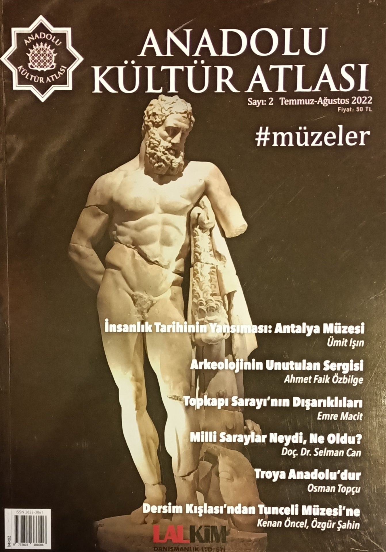 Anadolu Kültür Atlası Dergisi Sayı 2 - Müzeler