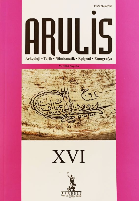 Arulis Dergisi Yıl 2025 Sayı 16