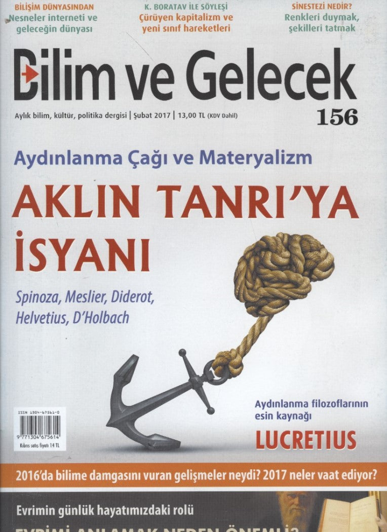 Bilim ve Gelecek Dergisi Sayı 156