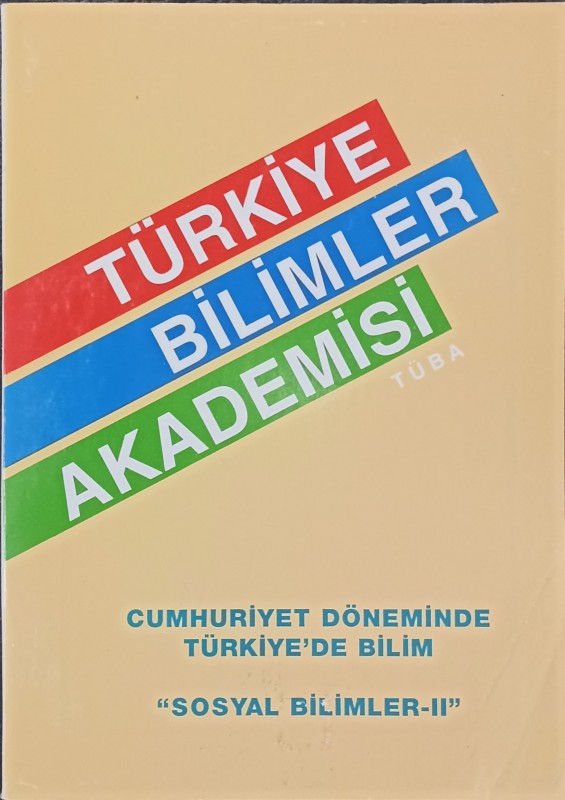 Cumhuriyet Döneminde Türkiye'de Bilim (Sosyal Bilimler-II)