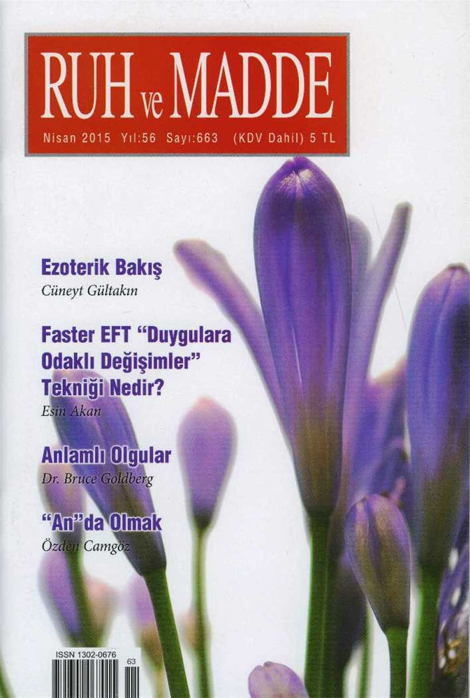 Ruh ve Madde Nisan 2015 Sayı 663