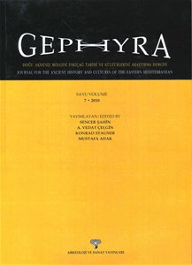 GEPHYRA Sayı 7 / Volume 7 - 2010