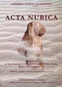 Acta Nubica: Proceedings of the X International Conference of Nubian Studies
