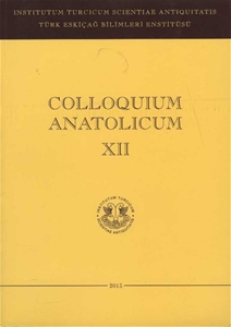  Colloquium Anatolicum XII