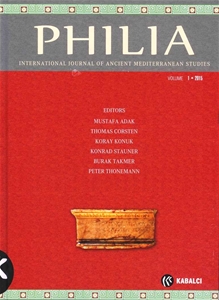 Philia International Journal Of Ancient Mediterranean Studies Volume 1 2015