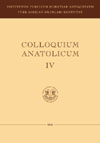 Colloquium Anatolicum IV