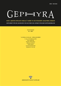 Gephyra Sayı 14 / Volume 14 - 2017