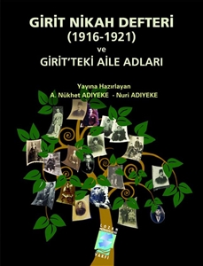 Girit Nikah Defteri (1916-1921) ve Girit'teki Aile Adları