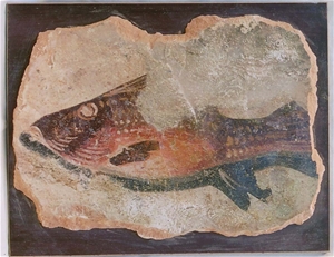Fresk - Balık Figürü