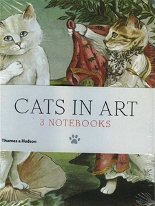 Cats In Art 3 Notebooks
