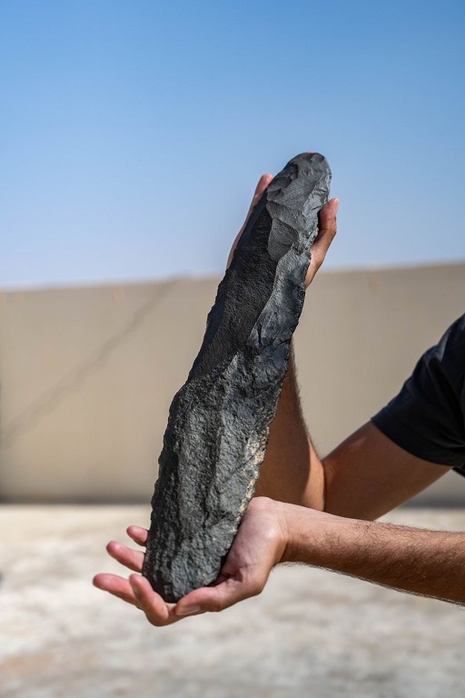 Suudi Arabistan’ın kuzey kesiminde 200.000 yıllık el baltası keşfedildi