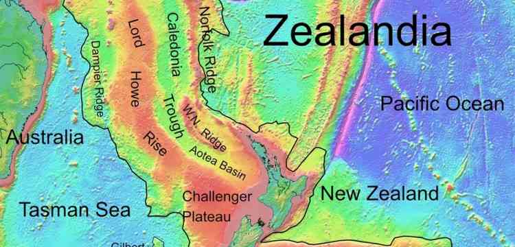 Batık kıta Zelandiya, varsayımsal Terra Australis Incognita mı?