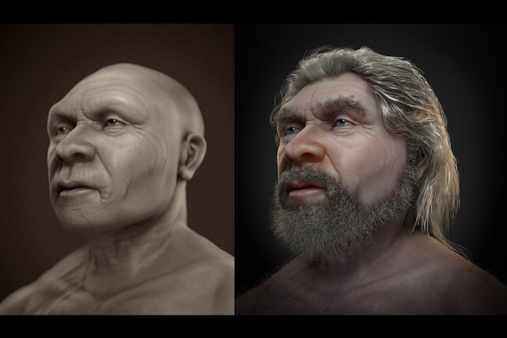 Yaşlı Neandertalin Yüzü Yeniden Canlandırıldı