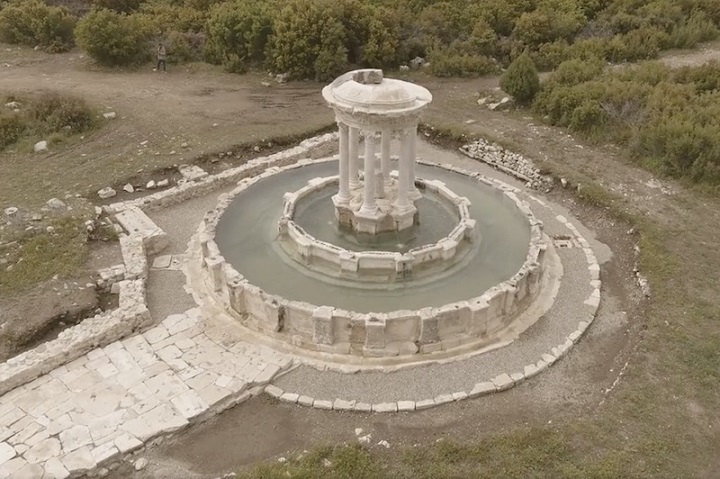 Kibyra Antik Kenti’ndeki Çeşmeden Tekrar Su Akıyor