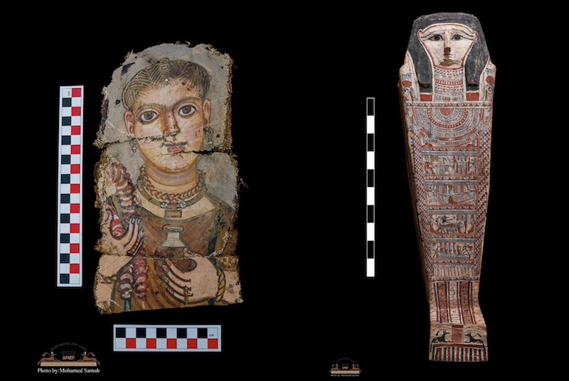 Mısır’da Mezar Yapısı ve Fayyum Portreleri Bulundu