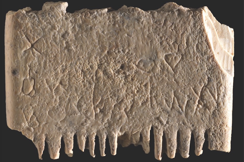 Bilinen En Eski Yazılı Cümle, Bit Tarağında Keşfedildi