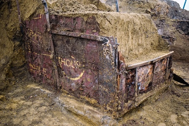 Belçika’da Gömülü Nadir 100 Yıllık Tren Vagonu Bulundu
