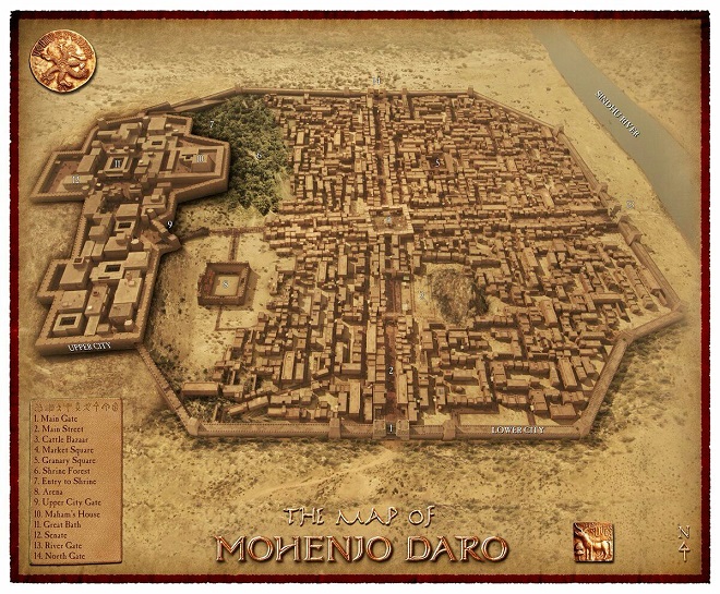 Eski Mısır ve Mezopotamya ile eş zamanlı İndus Vadisi Uygarlığı şehri “Mohenjo Daro”: Suyun kontrolüne saygı duyan yetenekli şehir planlamacıları