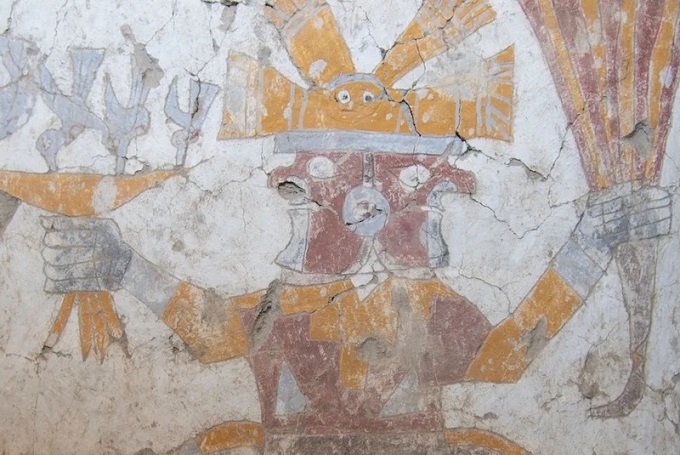 Peru’da 1.400 Yıllık İki Yüzlü Erkek Duvar Resmi Bulundu