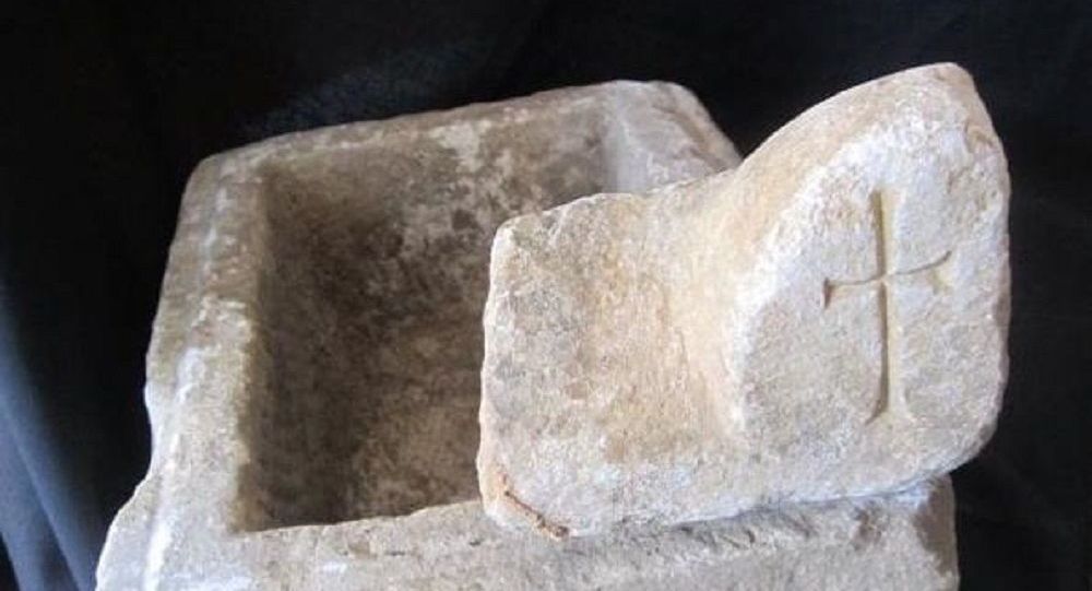 Sinop’ta bulunan taş sandık heyecan yarattı: Hz. İsa’nın çarmıha gerildiği haçı muhafaza ettiğine inanılıyor