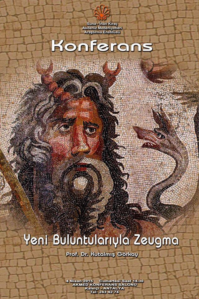 Konferans; 'Yeni Buluntularıyla Zeugma'