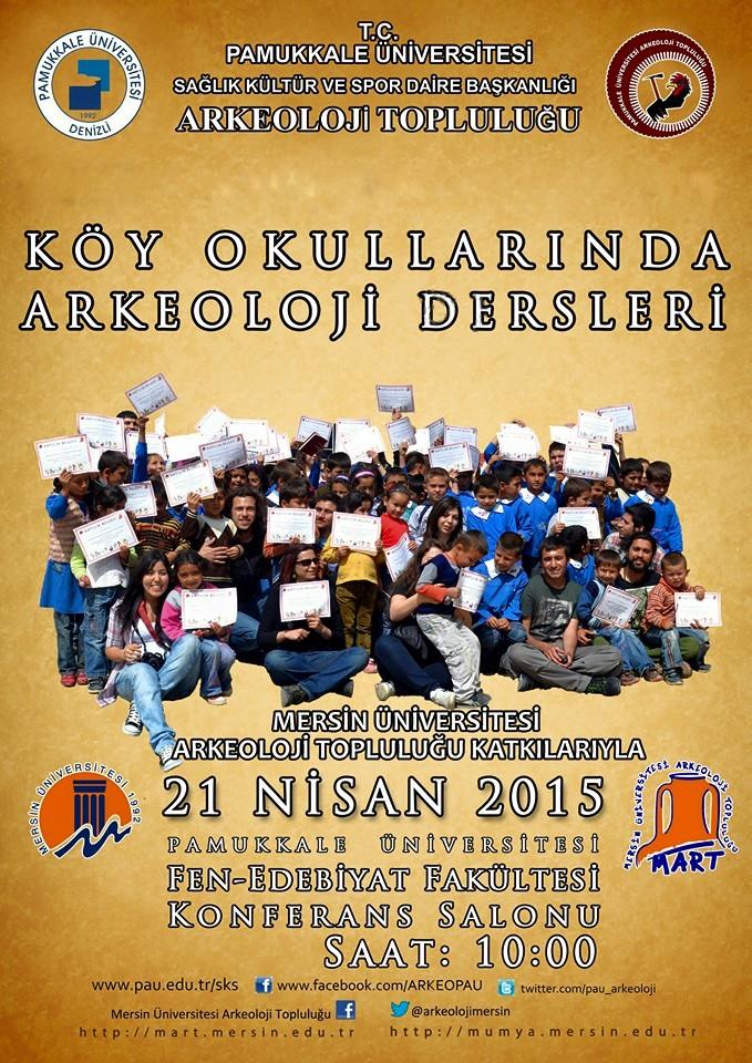 Konferans:Köy Okullarında Arkeoloji Dersleri