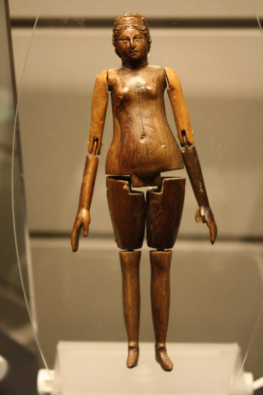 An Ancient Roman Articulated Doll Found in the Sarcophagus of a Mummy of an Eight-Year-Old Girl