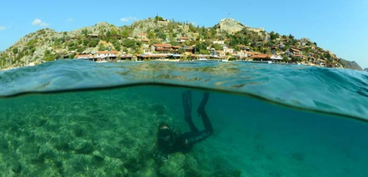 Kekova batıklarında su altı arkeolojisi çalışmaları sürüyor