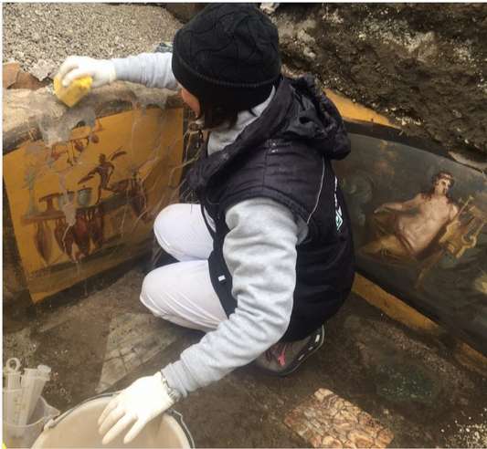 Pompeii'de 2 bin yıllık fast food dükkanı ortaya çıktı
