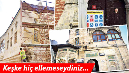 Ahmediye Külliyesi de restorasyon kurbanı oldu
