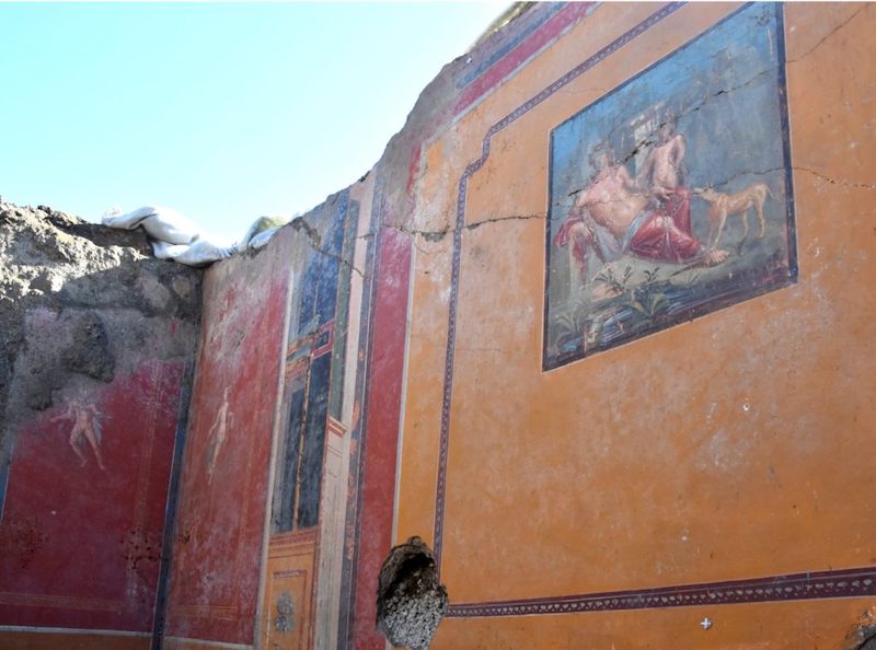 Pompeii’de Mitolojik Narkissos Freski Bulundu