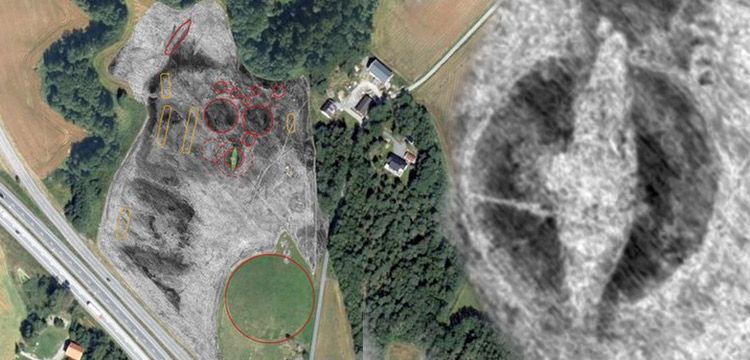 Norveç'te mezara gömülü Viking Gemisi keşfedildi