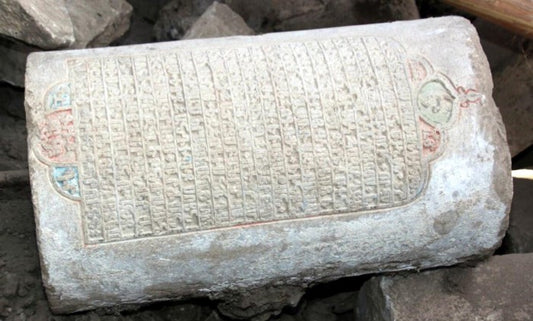 Elazığ’daki Kızıl Kilise Kazılarında 165 Yıllık Kitabe Bulundu