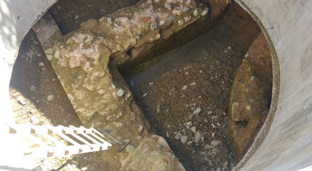 İSKİ kazısından 1500 yıllık kilise çıktı