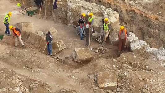 Hatay’da Yol Çalışmaları Sırasında Roma Dönemi Mozaiği Bulundu