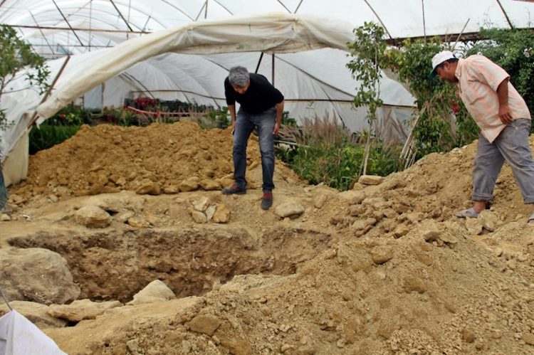 Bir Serada Çukur Kazan Defineciler Tuvalet Kazdıklarını Söyledi
