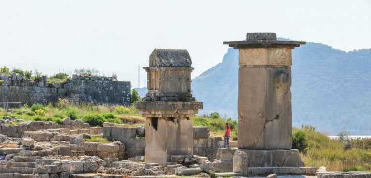 Patara'nın antik güzellikleri Almanya'da sergileniyor