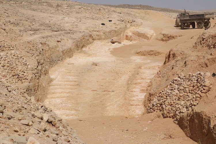 Bu Rampa Sistemi, Büyük Piramidin İnşasında Kullanılmış Olabilir