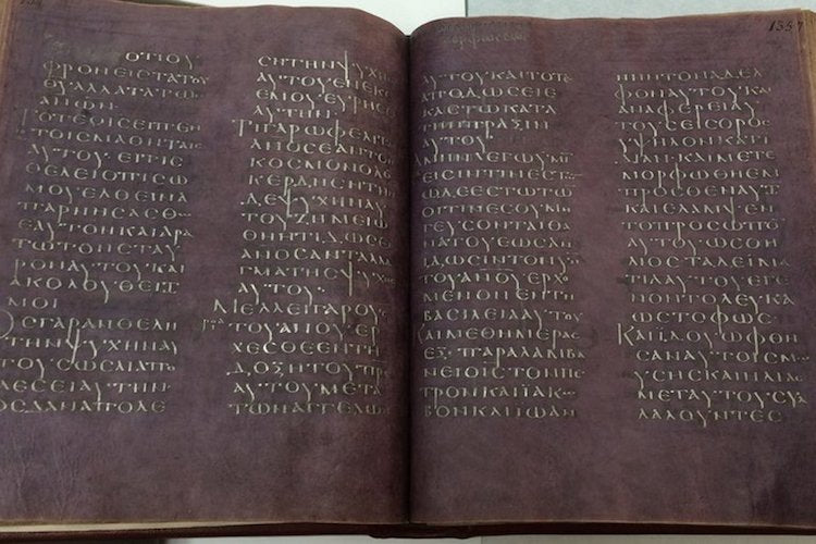 Antik Yeni Ahit’te İdrar Bazlı Boya Bulundu