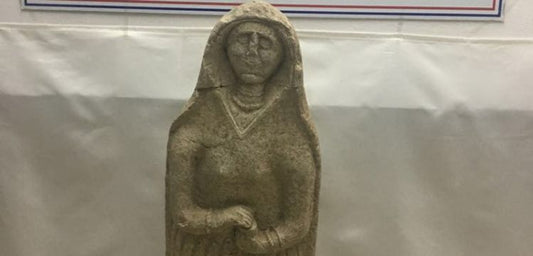 Burdur'da Roma dönemi heykeli yakalandı