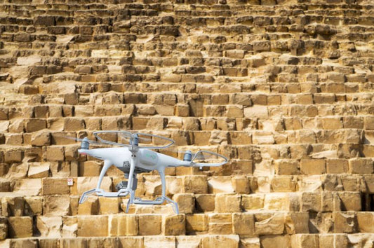 Piramitlerin Yapım Tekniğinin Anlaşılması İçin Lazer ve Dronelar Kullanılıyor