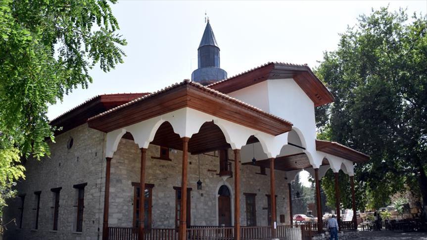 Antik kentteki Osmanlı camisi ibadete açılıyor