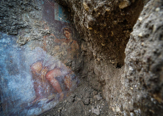Pompeii’deki Yatak Odasında Erotik Fresk Bulundu
