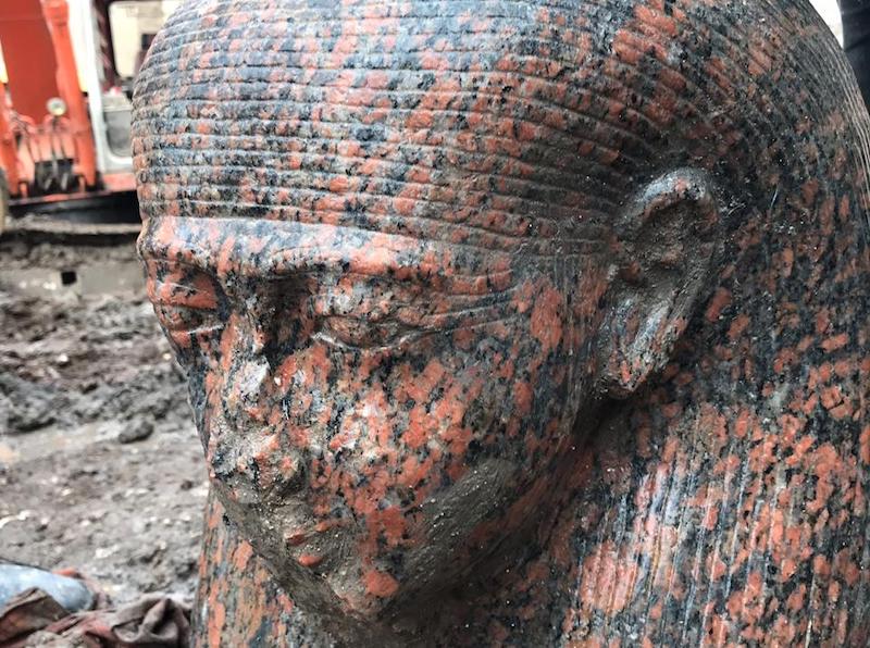 Mısır’da Pembe Granit Ramses Heykeli Bulundu