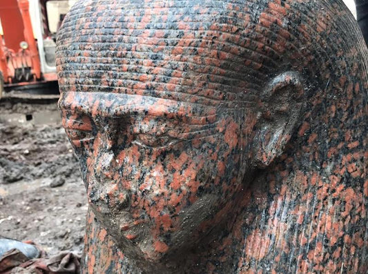 Mısır’da Pembe Granit Ramses Heykeli Bulundu