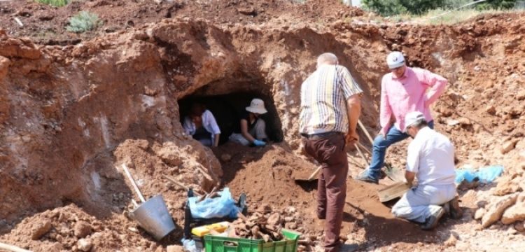 Kıbrıs Rum Kesiminde kanalizasyon inşaatında tarihi kalıntılar bulundu