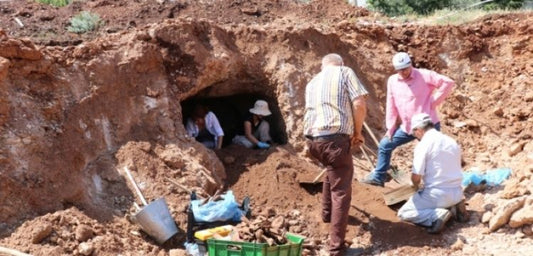 Kıbrıs Rum Kesiminde kanalizasyon inşaatında tarihi kalıntılar bulundu