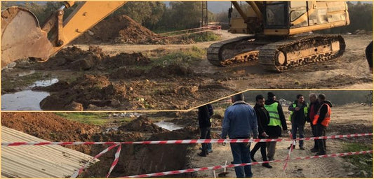 İznik'te yol yapımı için yapılan kazıda tarihi mezar bulundu
