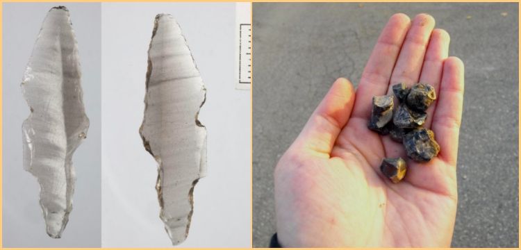 Polonya'da bulunan obsidyenlerin bir kısmı Anadolu'dan götürülmüş